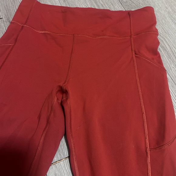 Lululemon burnt orange High-Waisted Active Leggings - Picture 2 of 4